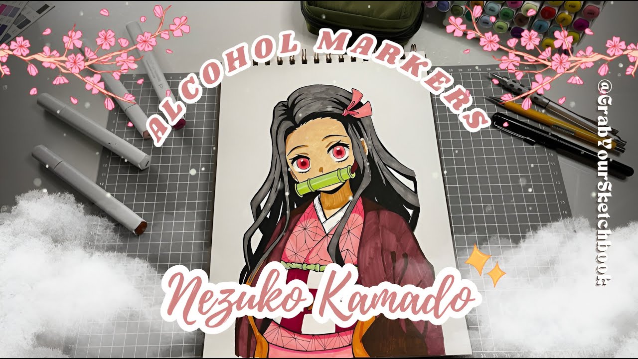 How To Draw Nezuko | How To Draw Nezuko Kamado From Demon Slayer | Nezuko Drawing | Nezuko