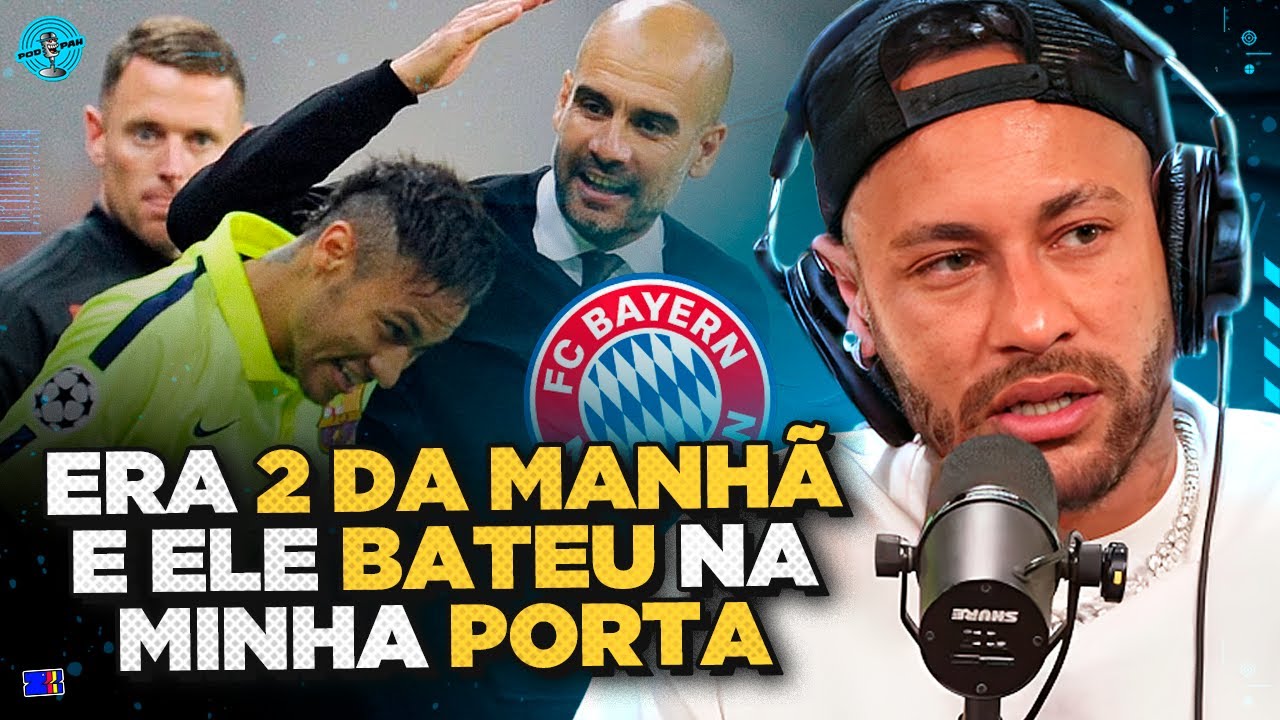 GUARDIOLA QUASE LEVOU NEYMAR para o BAYERN!