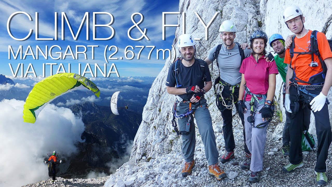 Climb & Fly Mangart (2.677m) 🧗🏻