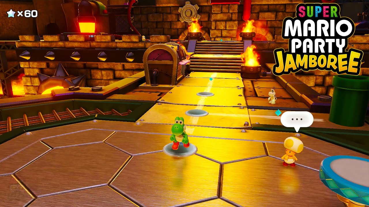 Super Mario Party Jamboree - Party Planner Trek (King Bowser's Keep 100%)