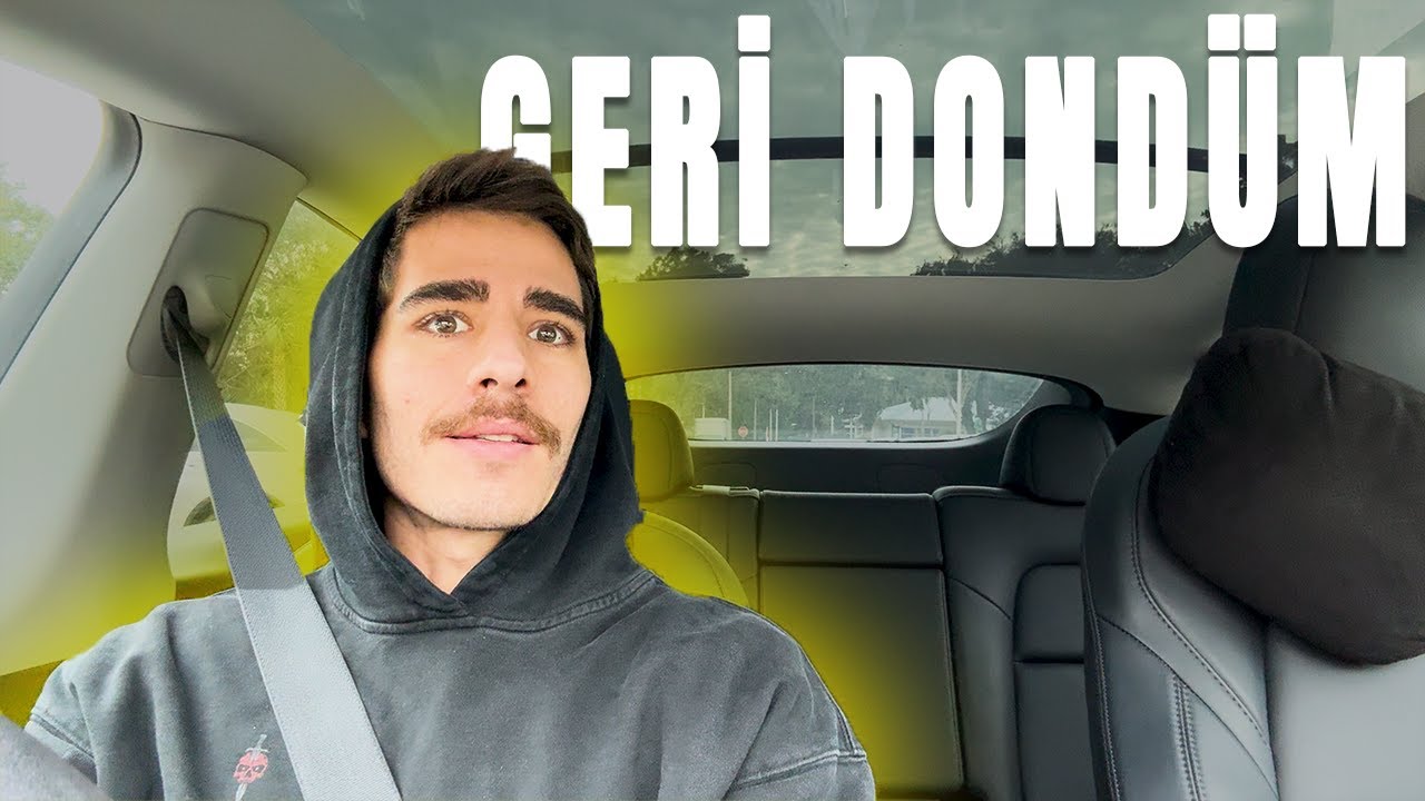 geri döndüm