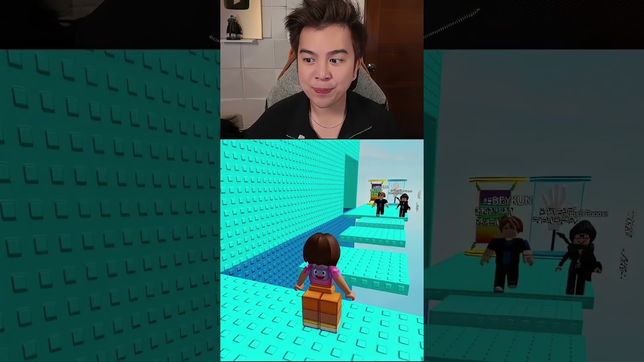 I tried trolling on Roblox Bacon but then&hellip; 😨 #shorts