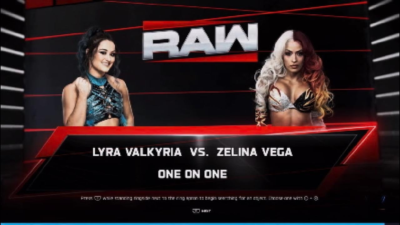 WWE2K26 WWE Raw | Lyra Valkria vs Zelina Vega