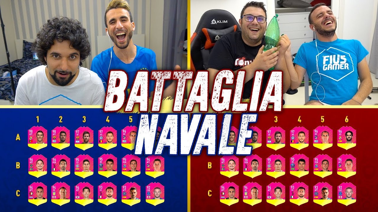 😱MESSI 97 e SUAREZ 98! BATTAGLIA NAVALE del FESTIVAL OF FUTBALL! w/FIUS GAMER e TONY TUBO 😭