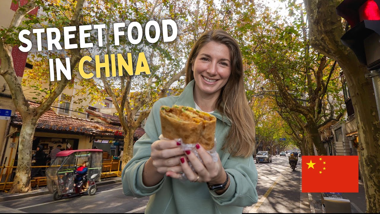 AUTHENTIC SHANGHAI Street Food | Trying Traditional Chinese Breakfast in China 🇨🇳