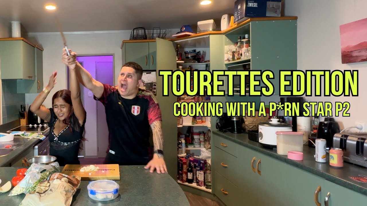 COOKING WITH A  P*RN STAR P2 TOURETTES EDITION