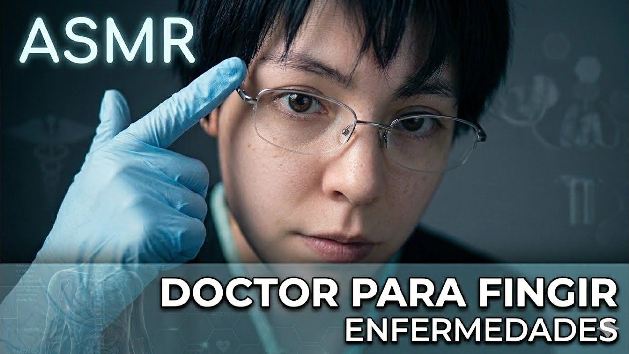 ASMR Doctor Roleplay 🩺 Te fabrico una semana de descanso (personal attention, maquillaje, sonidos