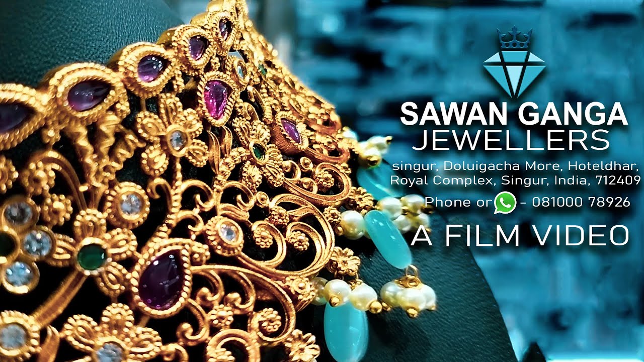 AD Jewellery | Fashion | Cinematic Jewellery Video | Film | Sawan Ganga Jewellers | Kolkata | India