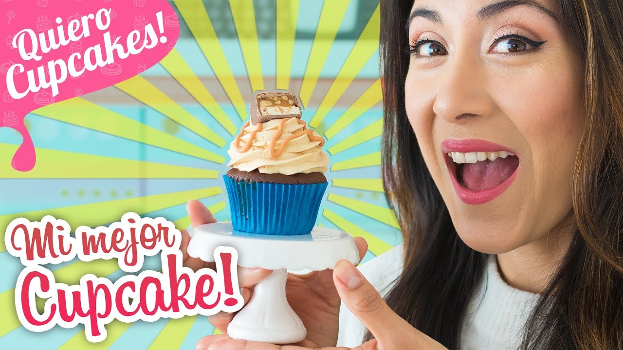 CUPCAKES DE SNICKERS | El más delicioso 😋 | Quiero Cupcakes!