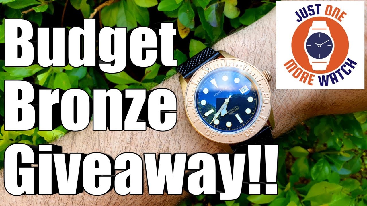 Budget Bronze Watch! Review + Patina + Giveaway!