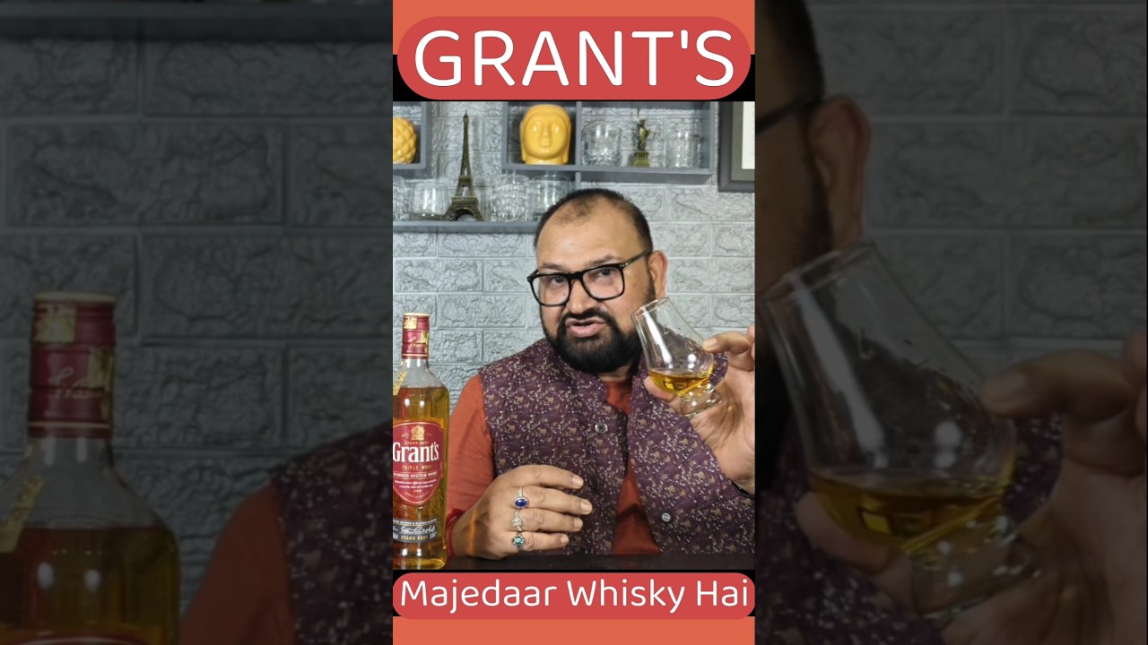 Grant's Triple Wood Jabardast Whisky @nilgirikashyap #grants #whiskey #review