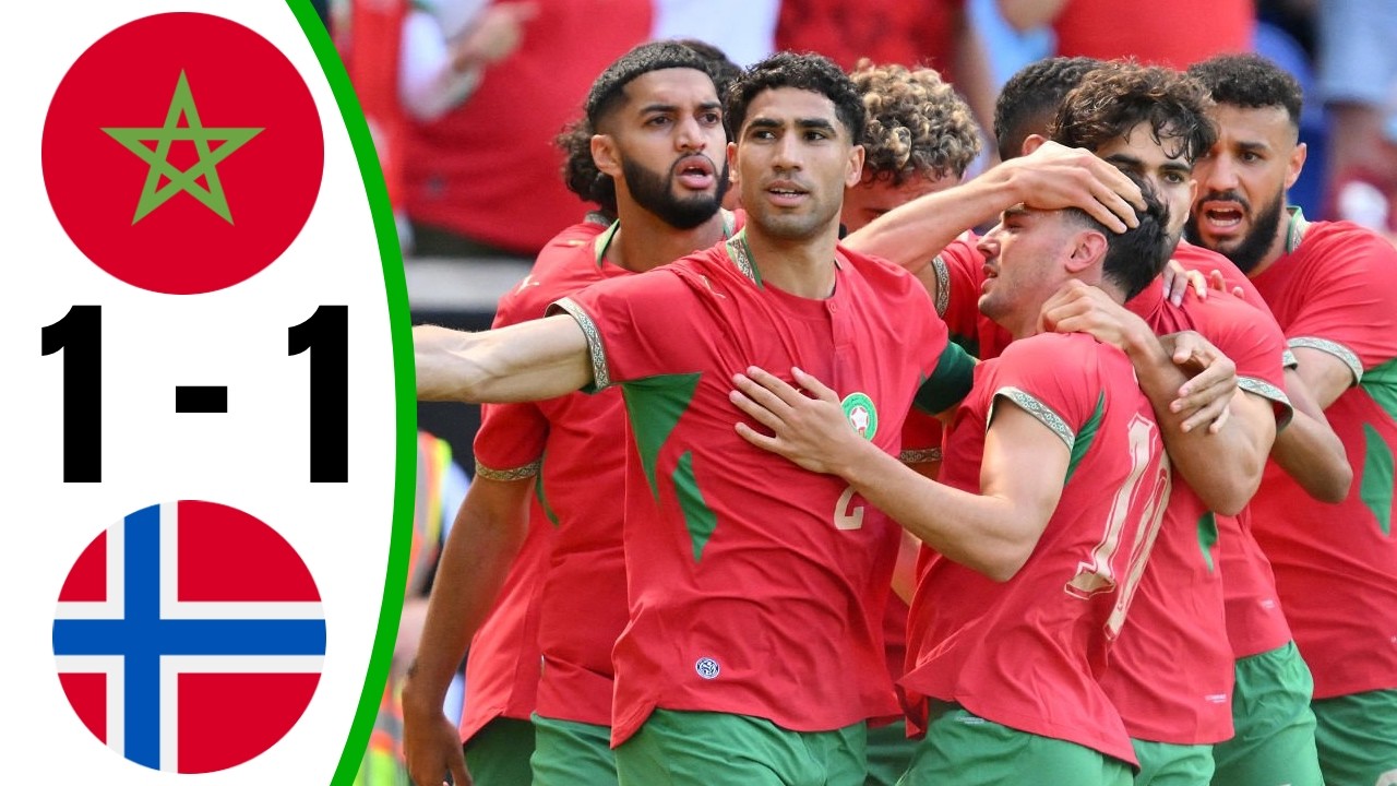 MOROCCO vs NORWAY 1-1 ‣ ALL GOALS & HIGHLIGHTS ‣ Friendly 2026