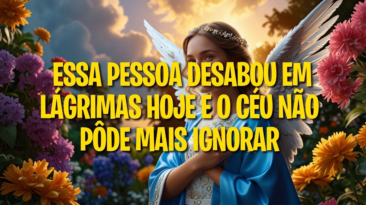 ESSA PESSOA NÃO AGUENTOU MAIS, CHOROU DIANTE DE DEUS E ALGO JÁ FOI DECIDIDO