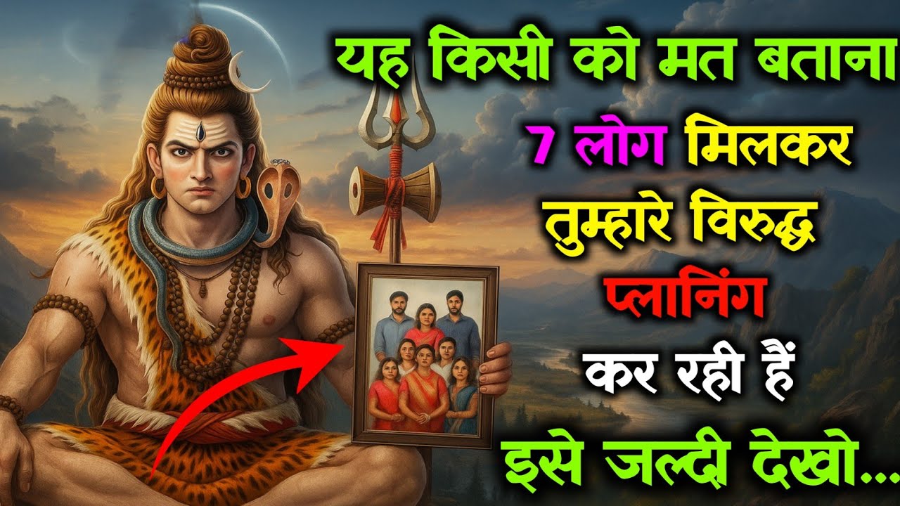 👁️ ये 7 लोग मिलकर, तुम्हारे विरुद्ध 🔱 प्लानिंग कर रही हैं, 😳 इसे जल्दी देखो...