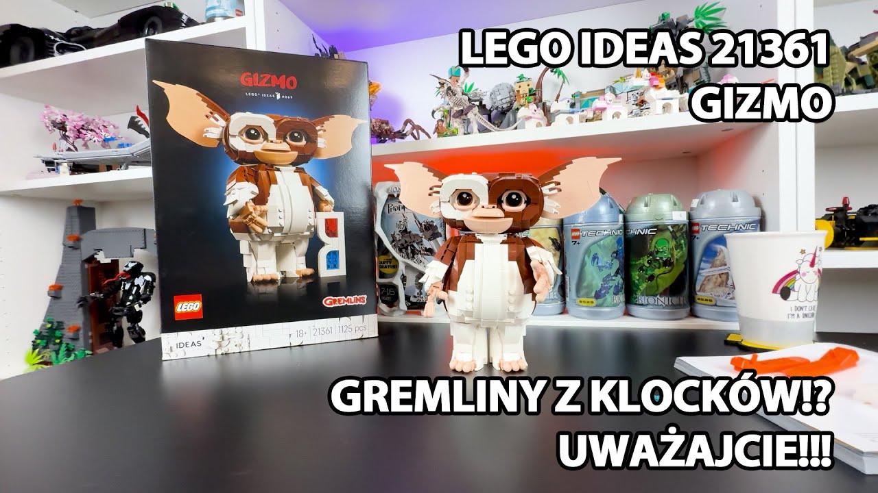 LEGO IDEAS GIZMO (21361) - Recenzja i Budowanie! Czy Warto? 🤩 Gremliny na Biurku!