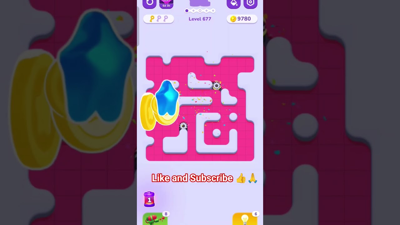 Color Maze Satisfying Game play Level 677-679 #status #ytshorts  #viral #shorts #shortsfeed