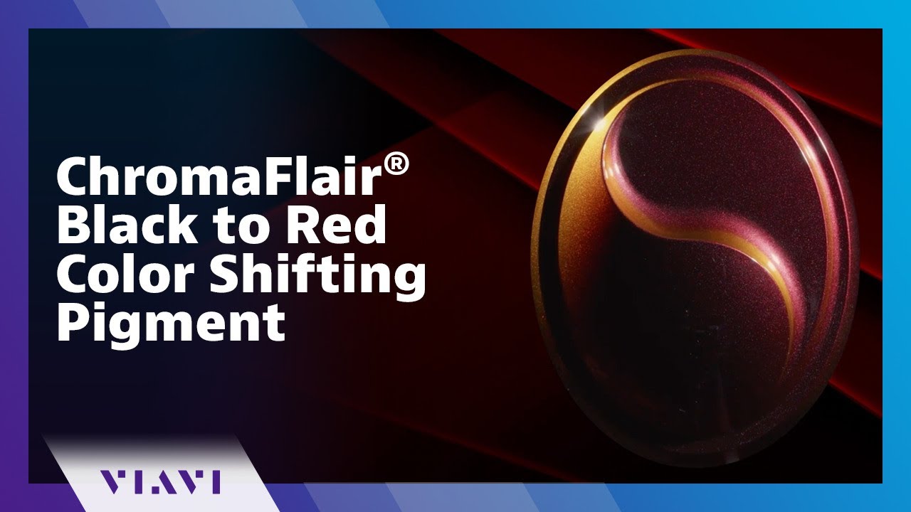 ChromaFlair&reg; Black to Red Color Shifting Pigment