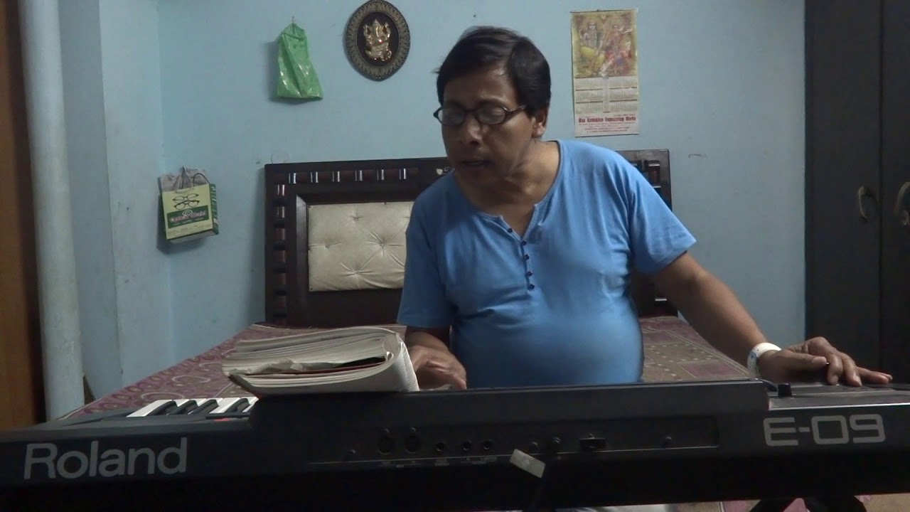 a tribute to kishore kumar Jee by ujjwal Das non studio recording