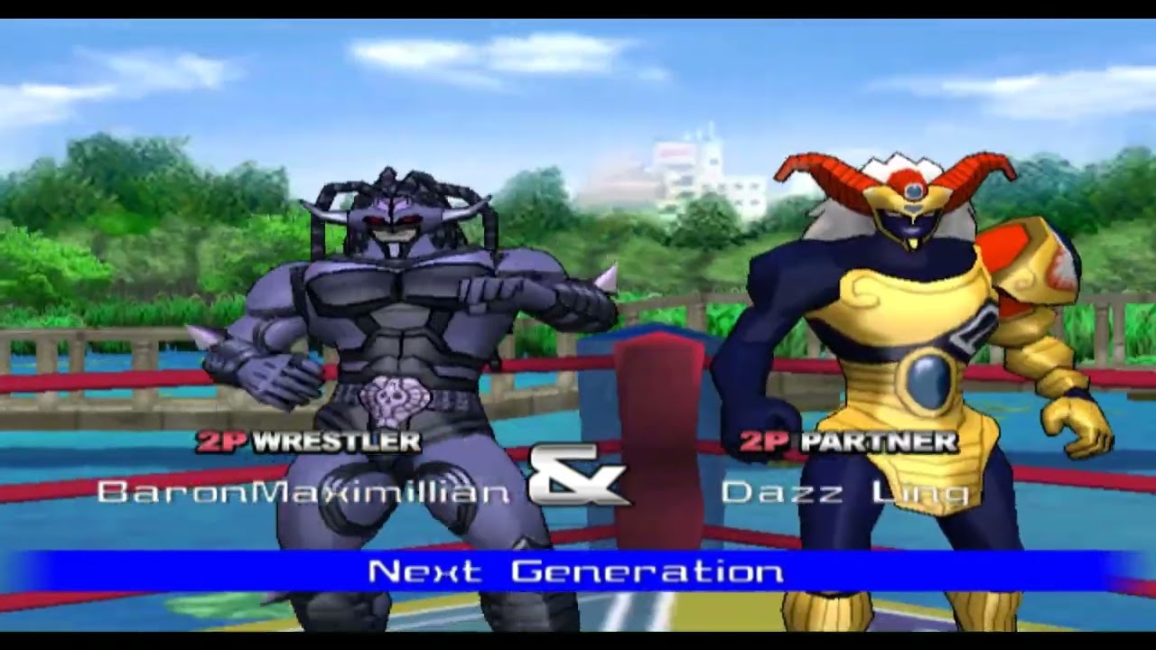 Ultimate Muscle: Legends vs New Generation - All Tag Supers with All Characters