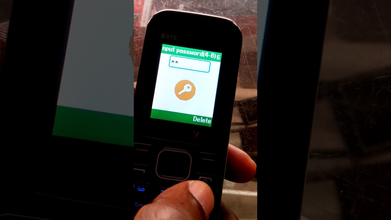 How to remove input password from X-titgi b310