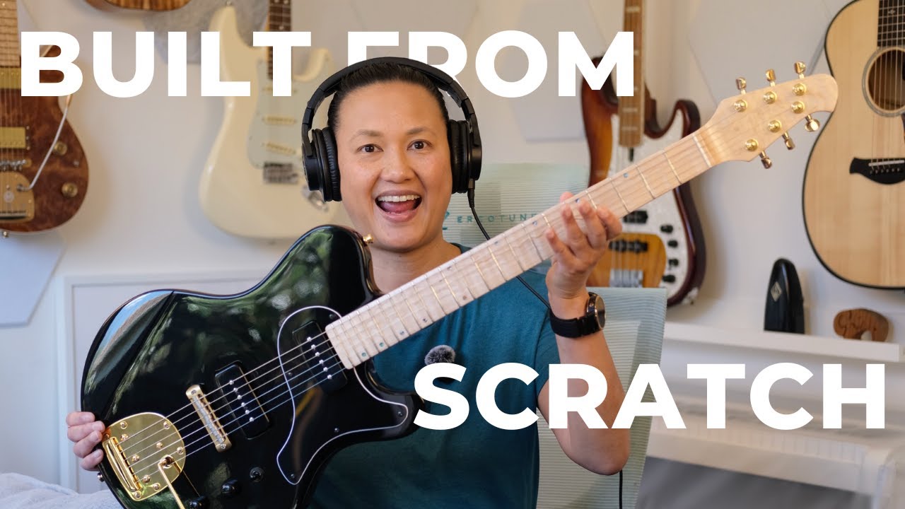 I'm in My 40s and Just Built My Dream Guitar From Scratch!