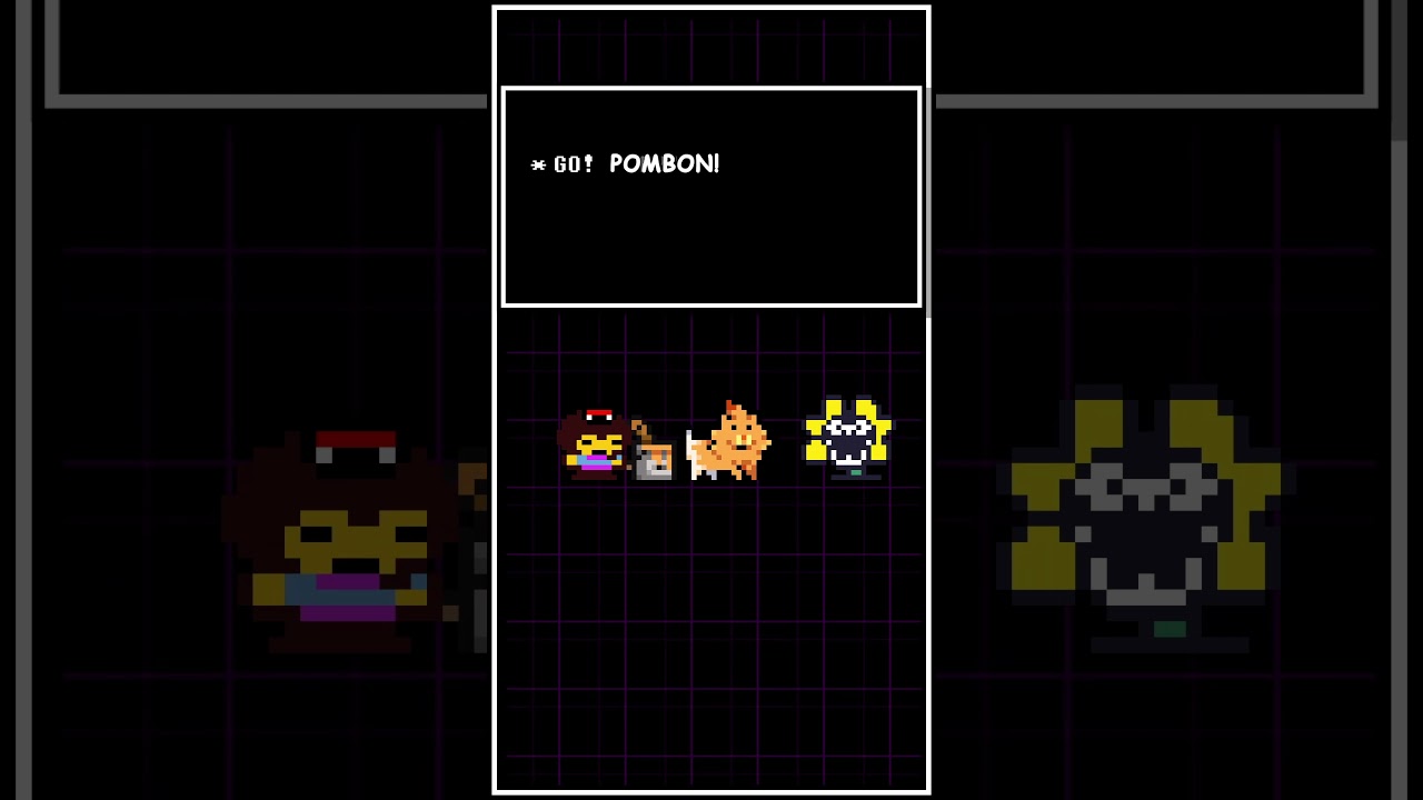 Undertale Pombon Thing I don't know April Fools. [Undertale x Pokemon Animation] #shorts
