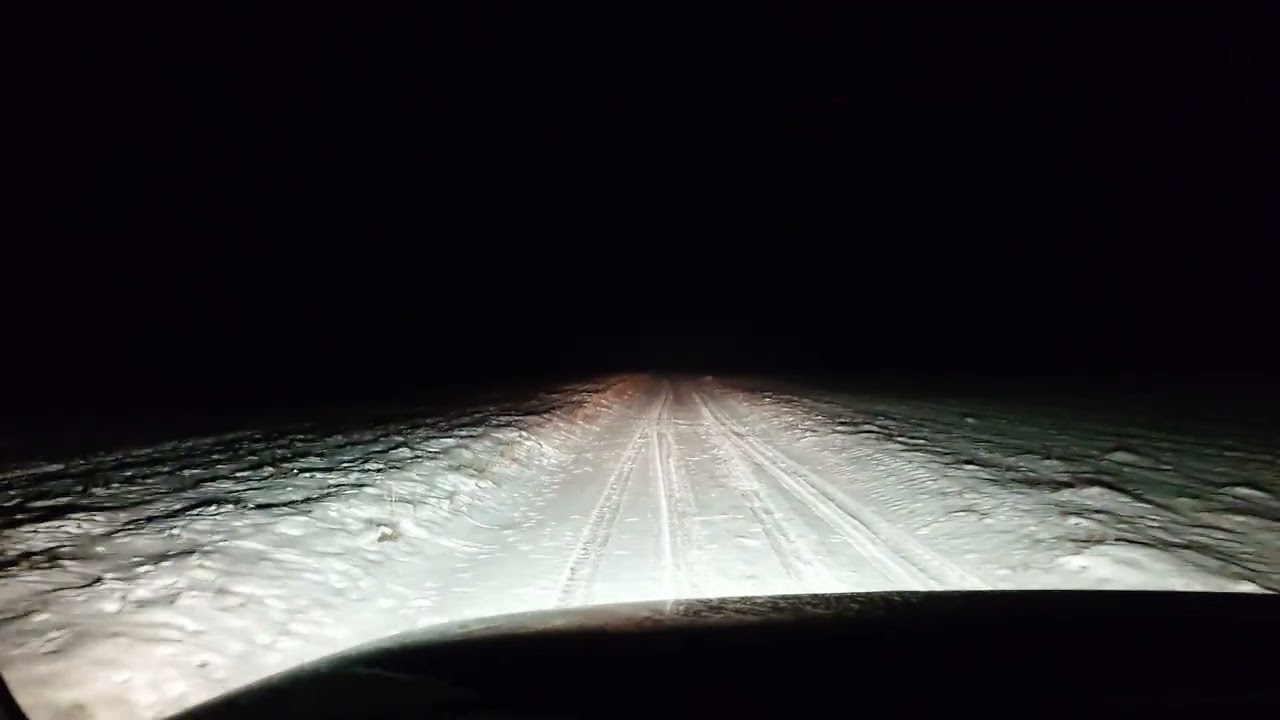 Mitsubishi Pajero IV 3.2 - Night, Snow, and Engine Stall Talk (17.01.2026)