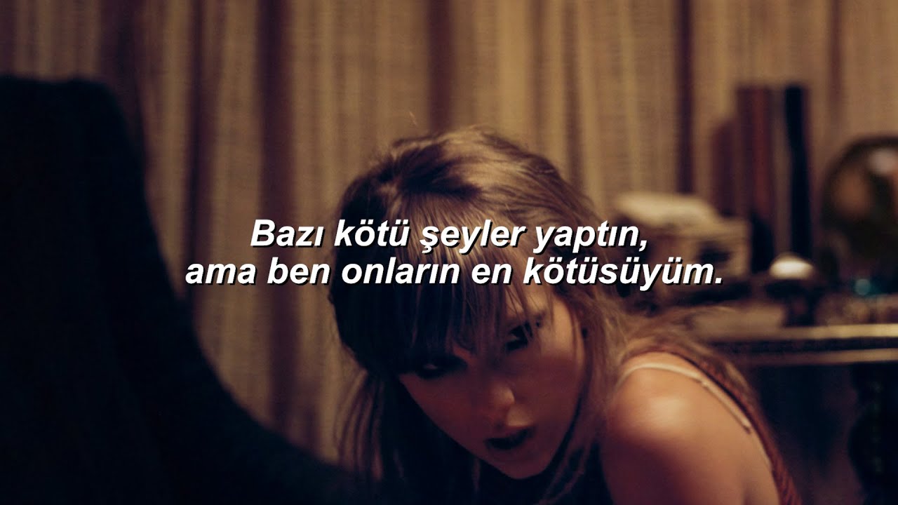 Taylor Swift - Vigilante Shit (Türkçe Çeviri)