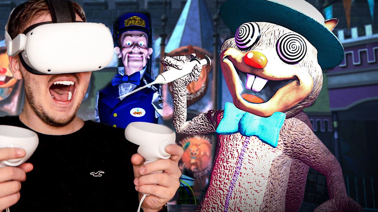 N'ALLEZ JAMAIS DANS CE PARC D'ATTRACTION POUR ENFANTS !! ( HappyFunland VR )