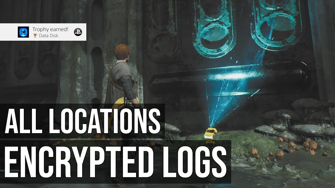 All Encrypted Log Locations (Data Disk Trophy) - Star Wars Jedi Fallen Order