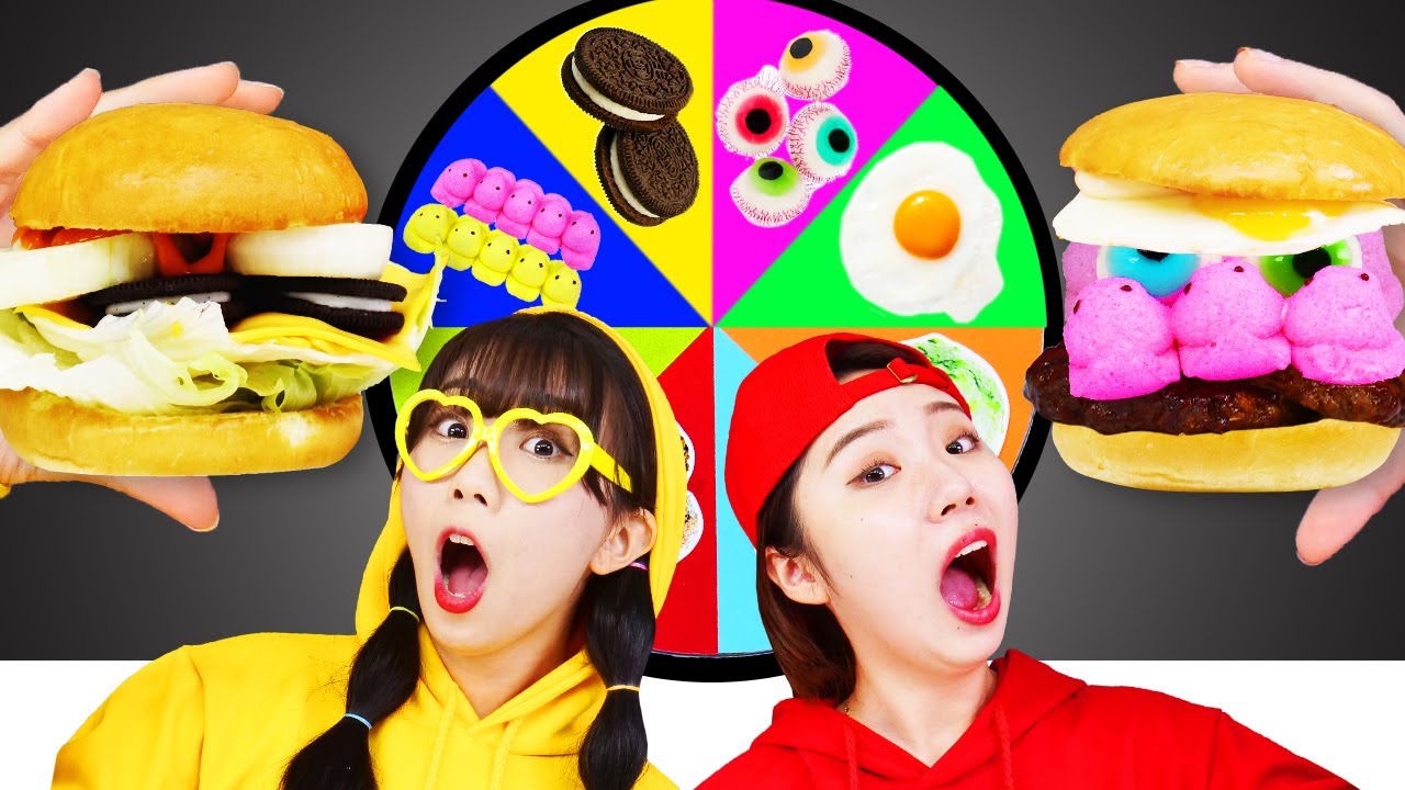 Hamburger Challenge Mukbang Labeat