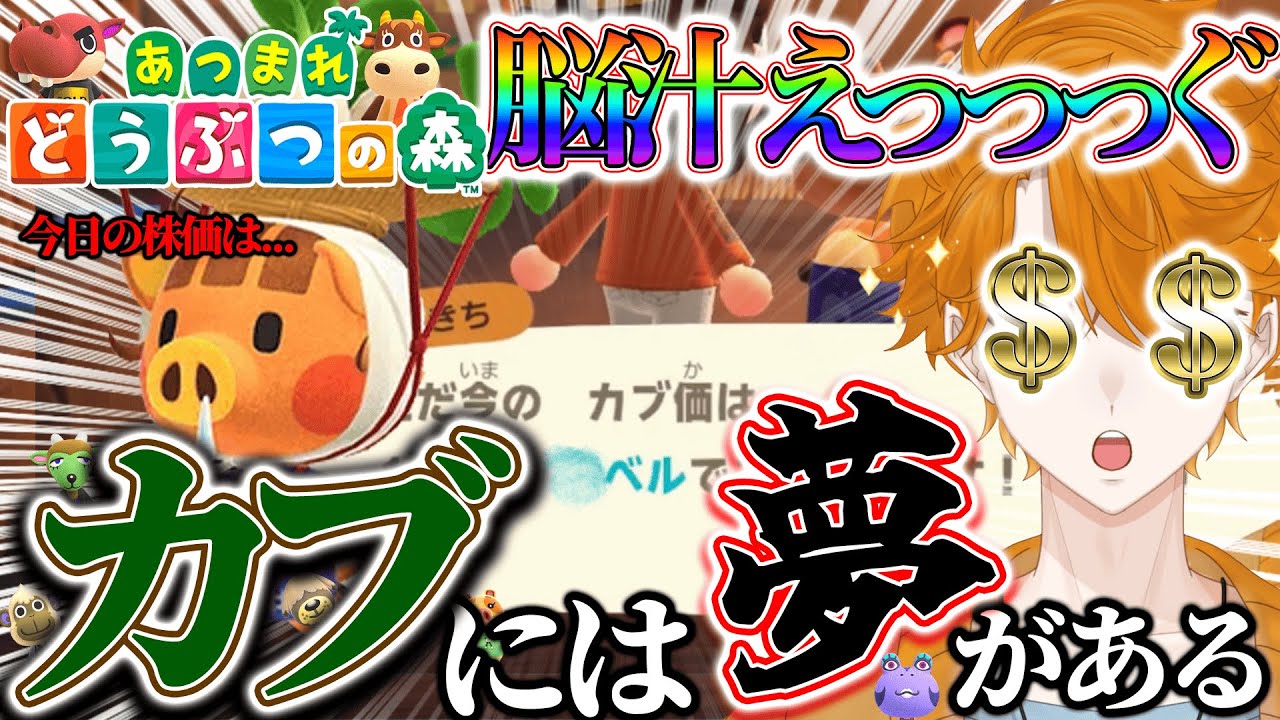 【あつまれどうぶつの森】夢(金)を追い求めるやつが一番かっけえんだよ【レンジ・みんなの心のビタミン】