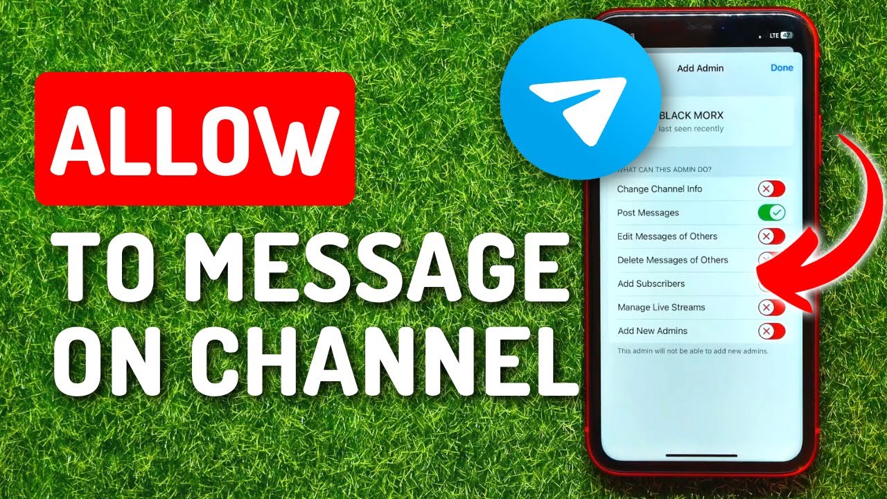 How To Allow Subscriber In Telegram Channel To Message