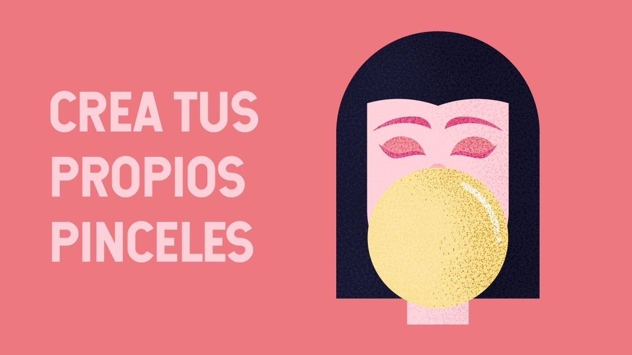 🖌 Cómo HACER un PINCEL GRANULADO en ILLUSTRATOR