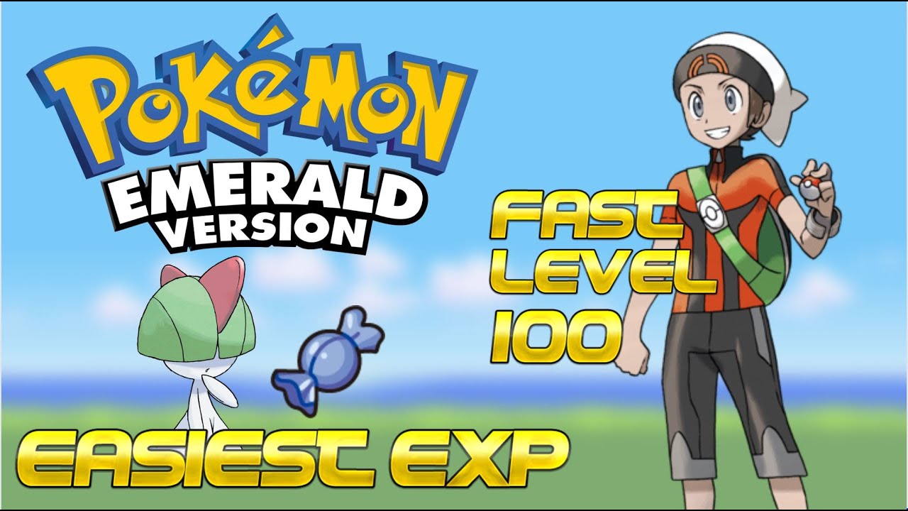 БЕЗУМНЫЙ МЕТОД ПРОКАЧКИ ЛЕГКИЙ УР. 100! РУКОВОДСТВО ПО ПАССИВНОЙ ПРОКАЧКЕ POKEMON EMERALD | БЫСТР...