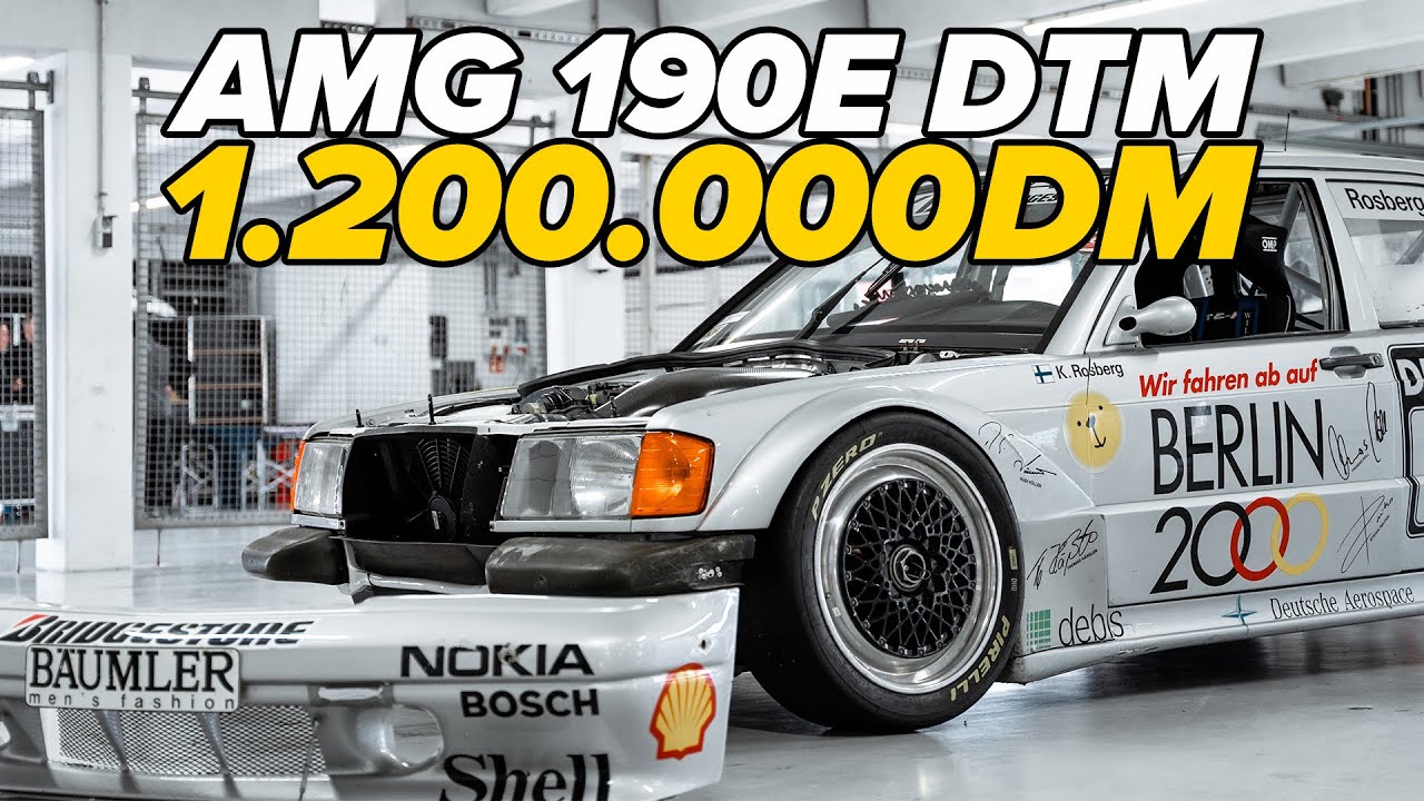 1.200.000 DM für einen 190E???? | Mercedes-AMG 190E DTM - SOUND PUR!!!! | RING POLICE