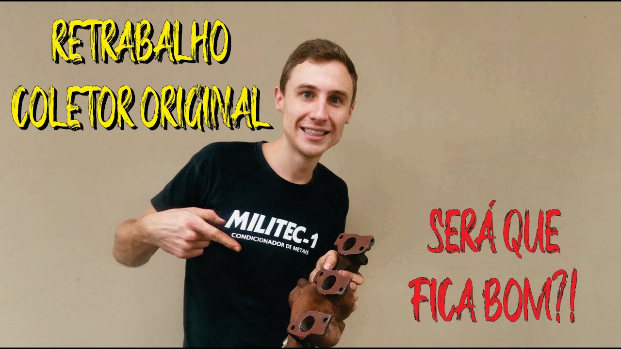 TROCA DA JUNTA DO COLETOR DE ESCAPE - MAIS B&Ocirc;NUS !!!