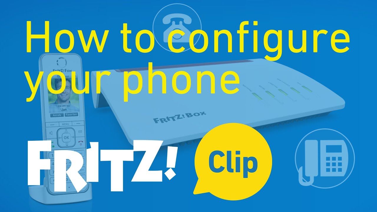 FRITZ! Clip – How to configure your phone