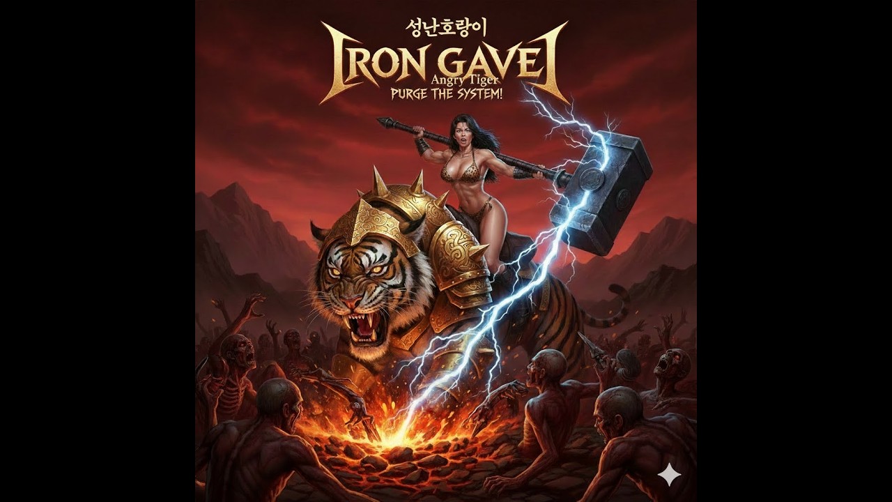 성난호랑이Angry Tiger - IRON GAVEL국짐을 발라버려!