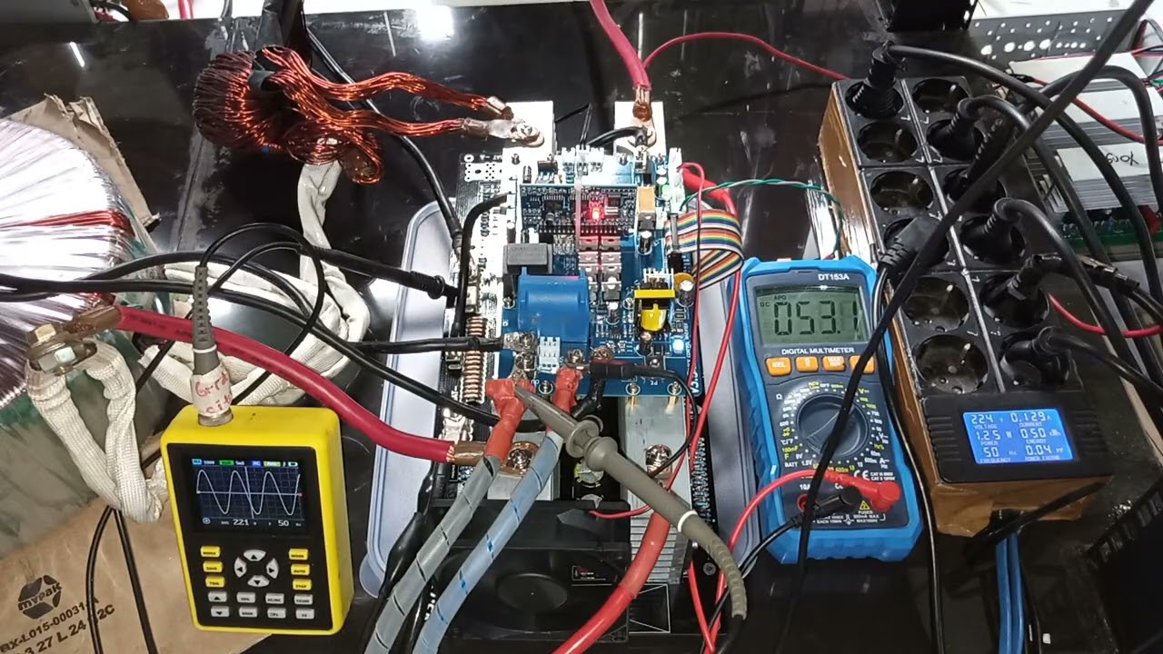 26021717594H4Q Test uji voltage & beban KIT INVERTER PSW EGS002 TO247 32Mosfet 48V