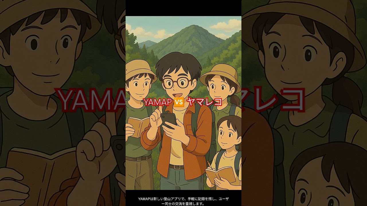 YAMAP vs ヤマレコ なぜユーザー同士対立するの？ #登山 #YAMAP #mountains