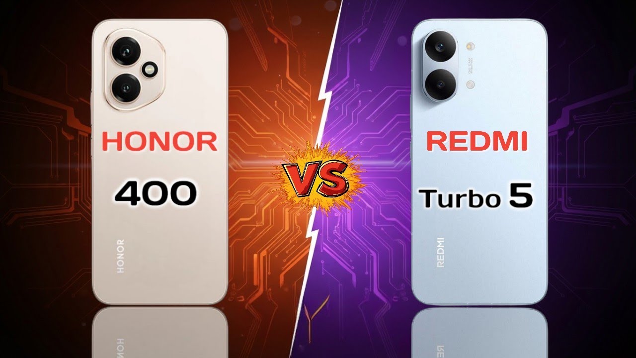Honor 400 Vs Redmi Turbo 5|| 🤔من الأفضل 