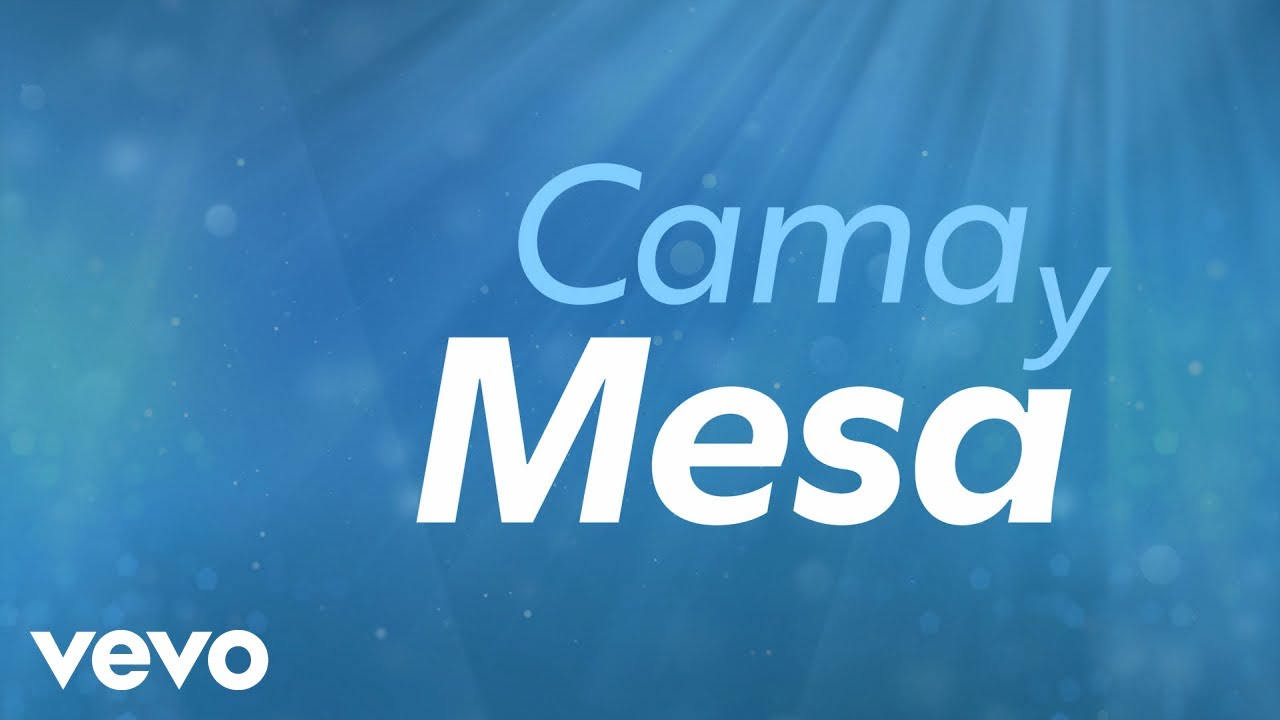 Roberto Carlos - Cama y Mesa (Lyric Video)