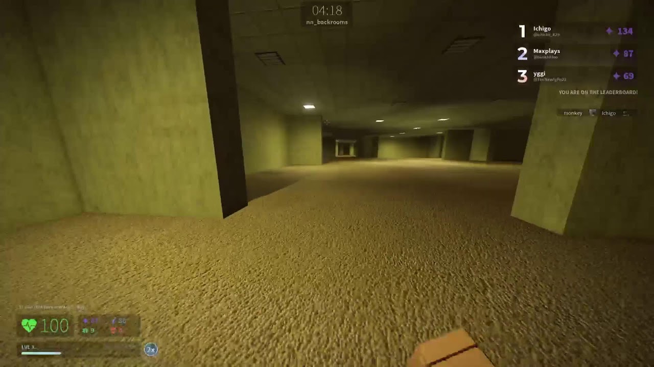 Playing random games on Roblox