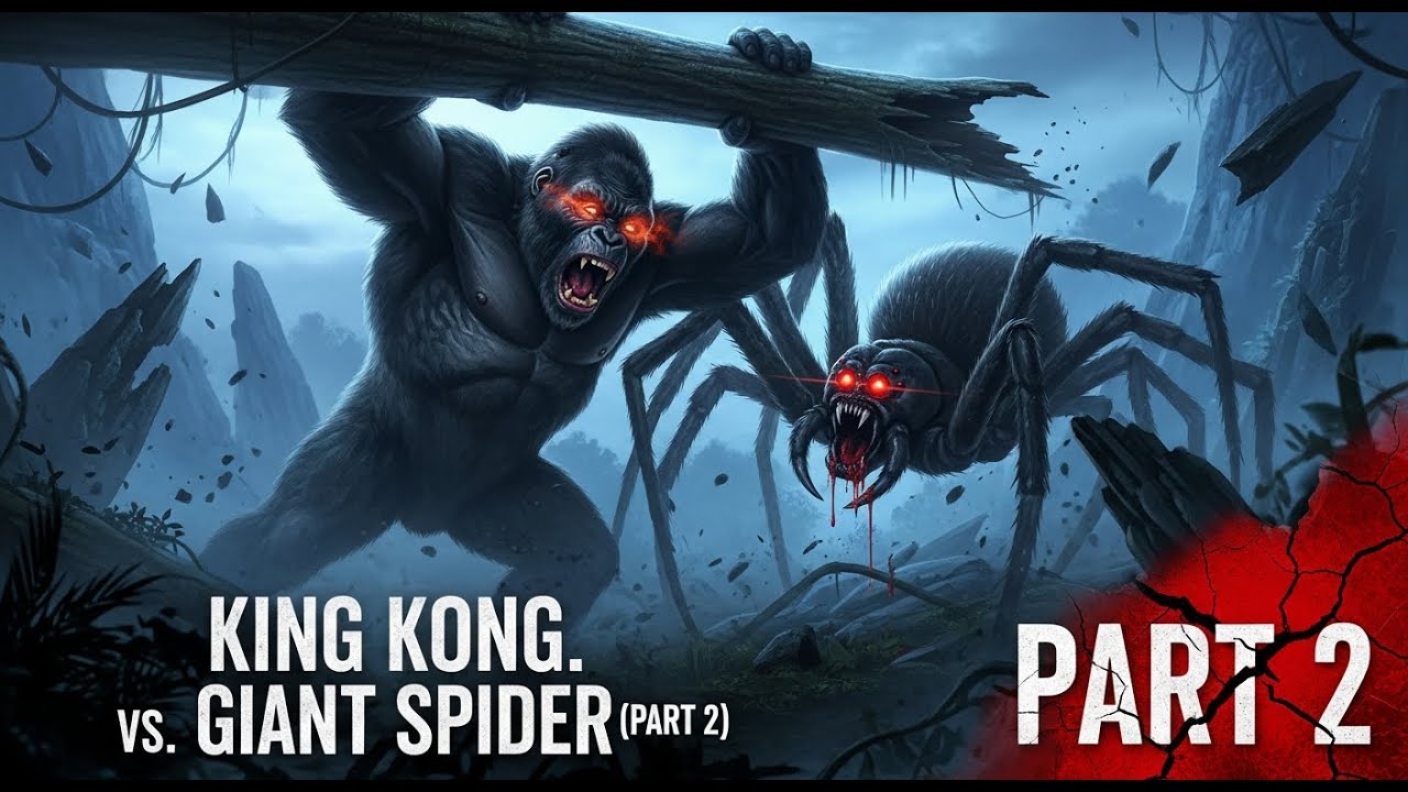 The Epic Conclusion! King Kong vs. Giant Spider
