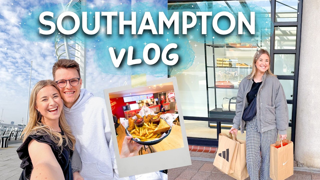 Celebrate Sam's birthday with us in Southampton! Shopping, hotel room upgrade 😱 &