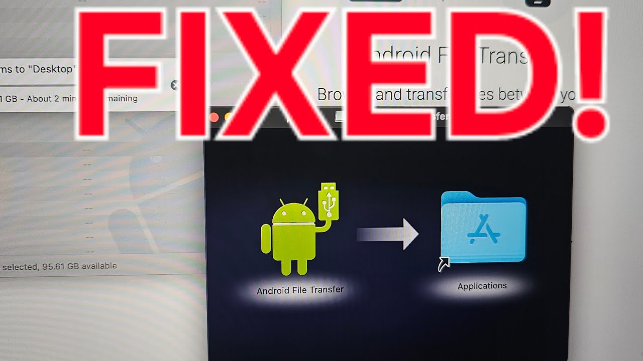 ANDROID FILE TRANSFER NOT WORKING ON MAC? TRY THIS!