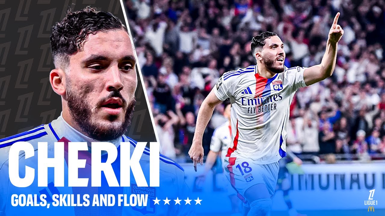 Rayan Cherki : le PARCOURS du CRACK de la Ligue 1 💎| Saison 2024/2025