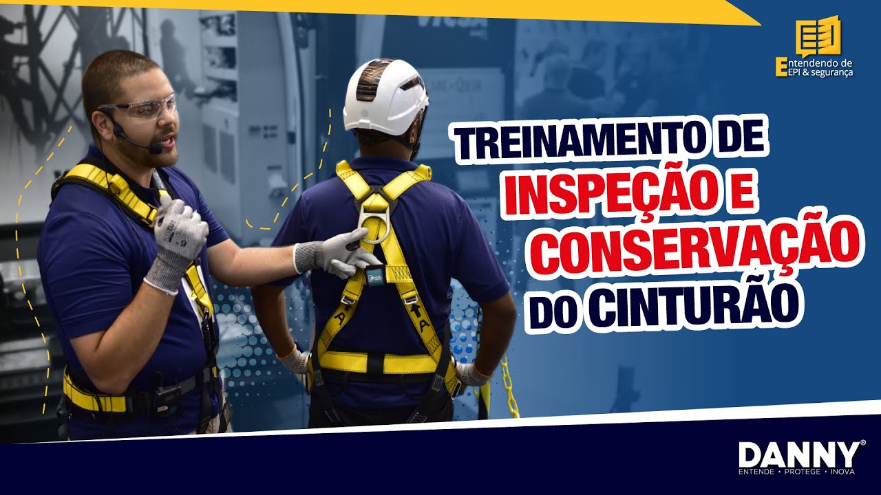 Como limpar, inspecionar, e conservar o Cinto de Segurança? 🧼🔎👷 | Entendendo de EPI & Segurança