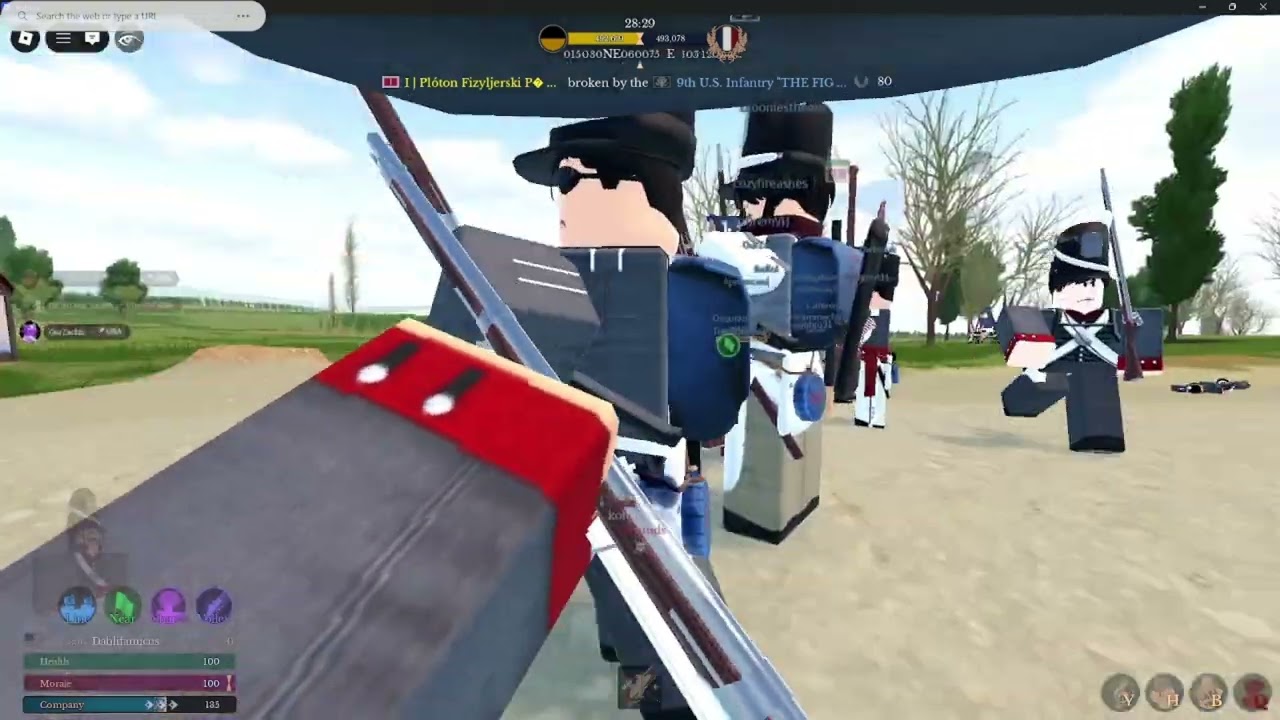 My first NW historical battle (USA 2nd brigade)